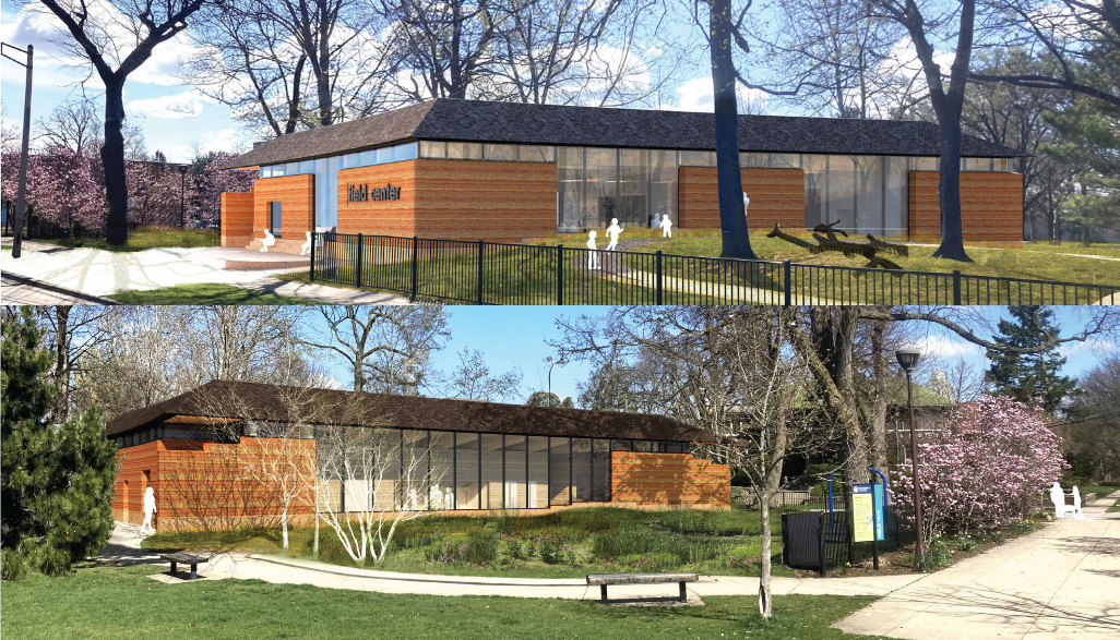field center schematic design exterior