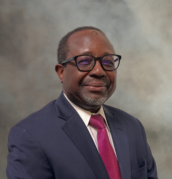 Professional portrait of Ade Onayemi, Commissioner