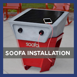 Innovation Projects Soofa Installation