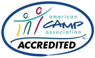 American Camp Association logo featuring stylized figures and text.